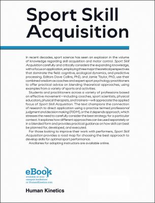 Sport Skill Acquisition : Integrating Theory and Practice