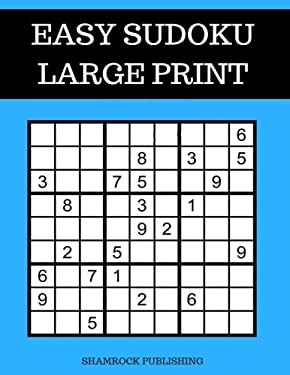 Easy Sudoku Puzzle Books Large Print