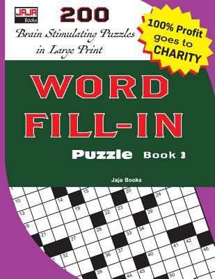 Word Fill-In Puzzle Book 3