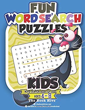 Fun Word Search Puzzles Kids : Word Search Books for Kids Ages 4-8
