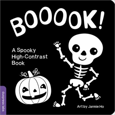 Booook! a Spooky High-Contrast Book : Halloween High-Contrast Baby Board Book