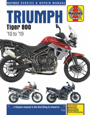 Triumph Tiger 800 '10 To '19 : Model History - Pre-Ride Checks - Wiring Diagrams - Tools and Workshop Tips