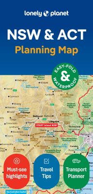 Lonely Planet New South Wales and ACT Planning Map
