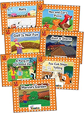 Jolly Phonics Orange Level Readers Complete Set : In Print Letters (American English Edition)