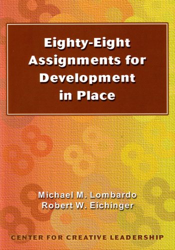 Eighty-Eight Assignments for Development in Place