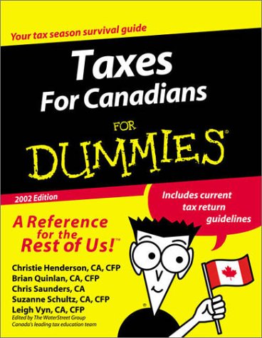 Taxes for Canadians for Dummies, 2003 Edition