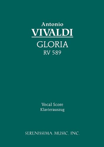 Gloria, RV 589 : Vocal Score