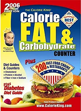 Calorie, Fat and Carbohydrate Counter