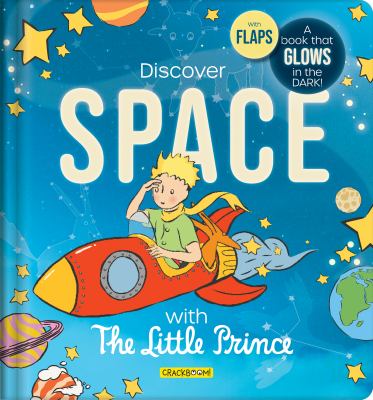 Discover Space - Glow-In-the-Dark Lift-the-Flap Board Book for Kids Ages 5-8