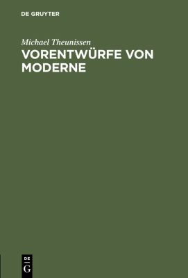 Vorentwürfe von Moderne : Antike Melancholie und die Acedia des Mittelalters
