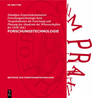 Forschungstechnologie : Aufgaben, Probleme, Aktivitäten. Vorträge Auf Dem Kolloquium Anläßlich des 65. Geburtstages Von Helmuth Faulstich