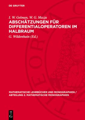 Abschätzungen Für Differentialoperatoren Im Halbraum