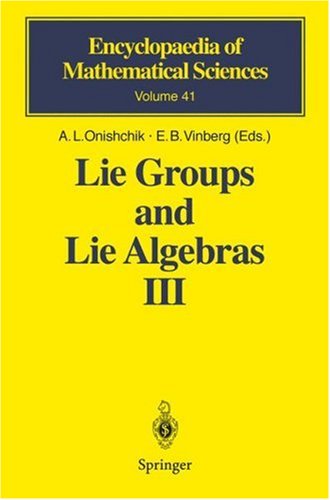 Lie Groups and Lie Algebras III : Structure of Lie Groups and Lie Algebras