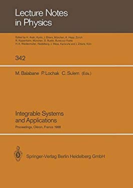 Integrable Systems and Applications : Proceedings of a Workshop Held at Oléron, France, June 20-24 1988