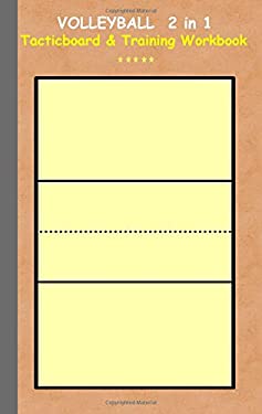Volleyball 2 in 1 Tacticboard and Training Workbook