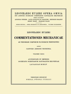 Leonhard Euleri Opera Omnia : Series Secunda