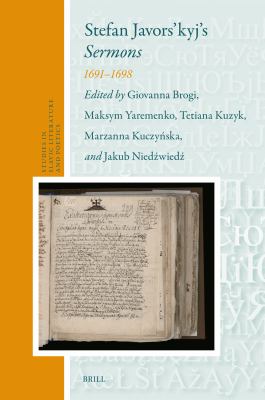 Stefan Javors'kyj's Sermons : 1691-1698
