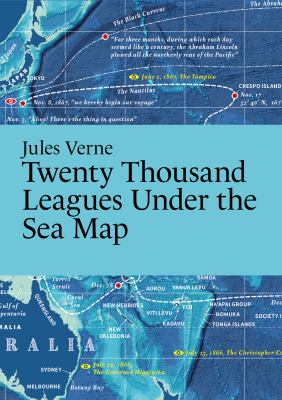 Jules Verne, Twenty Thousand Leagues under the Sea Map