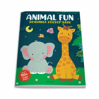 Animal Fun : Reusable Sticker Book