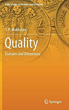 Quality : Domains and Dimensions